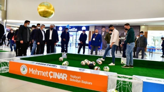 Yeşilyurt'ta ayak bilardosu etkinliği