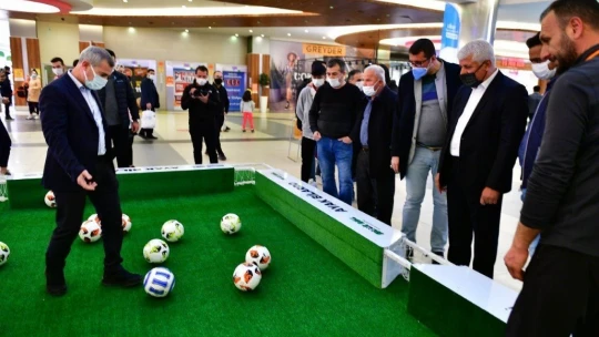 Yeşilyurt'ta ayak bilardosu etkinliği