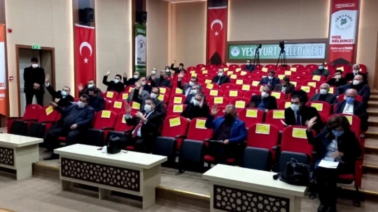 Yeşilyurt'ta Belediye Meclisi şubat ayı toplantısını yaptı