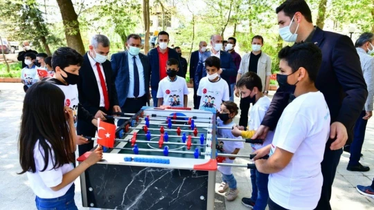 Yeşilyurt'ta çocuklar için şenlik