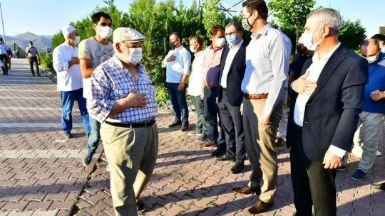 Yeşilyurt'ta da bayram namazı heyecanı yaşandı