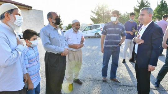 Yeşilyurt'ta da bayram namazı heyecanı yaşandı