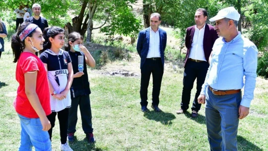 Yeşilyurt'ta doğa yürüyüşü yapıldı