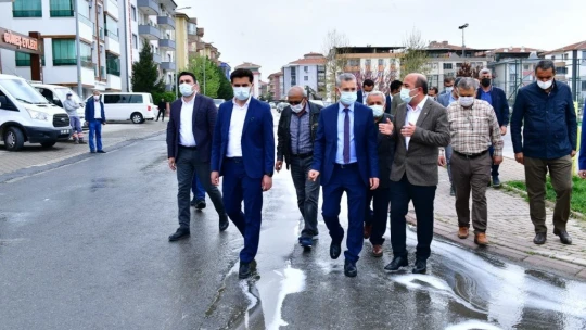 Yeşilyurt'ta korona tedbirleri artırıldı