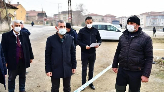 Yeşilyurt'ta Melekbaba Mahallesi'nde dönüşüm yatırımlarına hız verildi