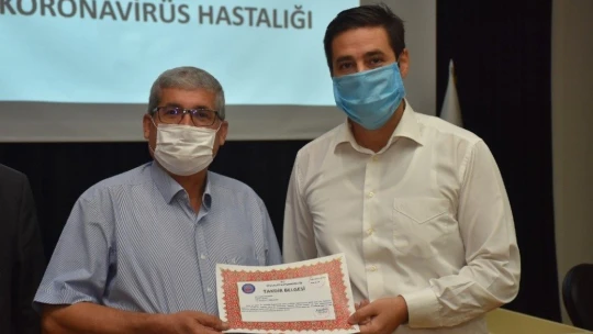 Yeşilyurt'ta muhtarlara 'Covid-19' tedbirleri anlatıldı