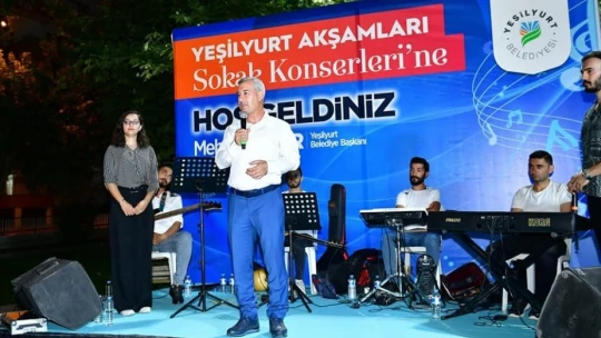 Yeşilyurt'ta sokak konserleri