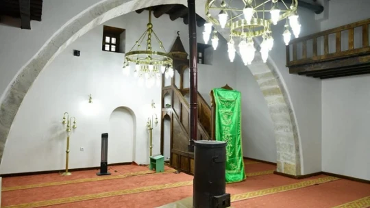 Yeşilyurt'ta tarihi caminin restorasyonu tamamlandı