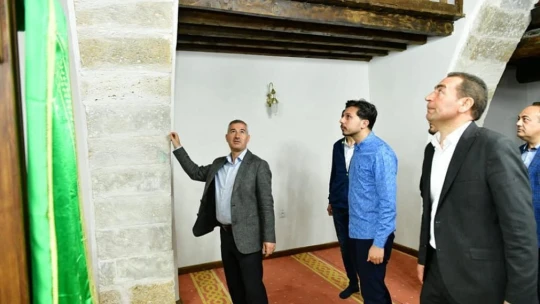 Yeşilyurt'ta tarihi caminin restorasyonu tamamlandı