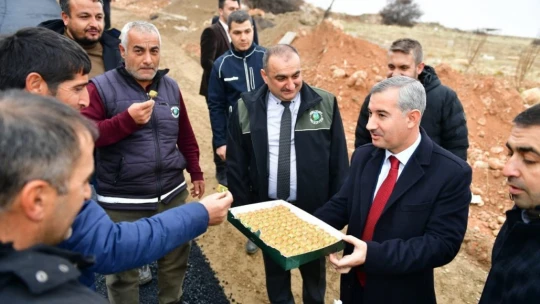 Başkan Çınar yol yenileme çalışmalarını inceledi