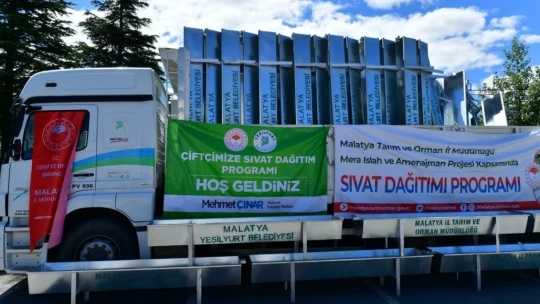 Yeşilyurt'ta yetiştiricilere sıvat desteği