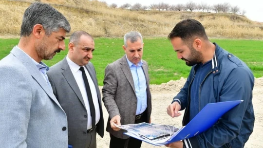 Sütlüce mahallesinde 1,5 km. bağlantı yolu