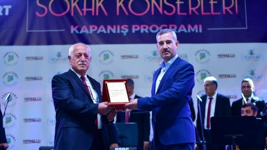 Yeşilyurt'taki sokak konserlerinde renkli görüntüler