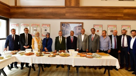 Yeşilyurt'un yöresel lezzetleri tanıtıldı