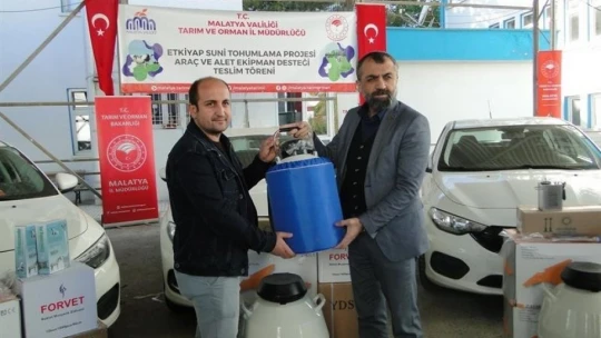 Yetiştiricilere ücretsiz tohumlama hizmeti