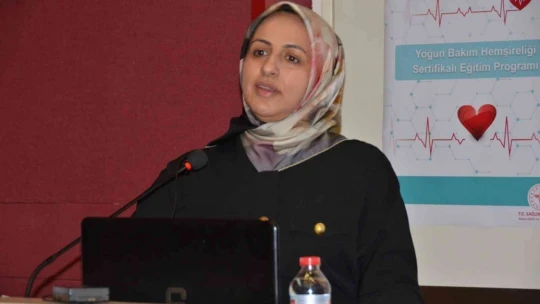 Yoğun bakım hemşireliği eğitim programı başladı