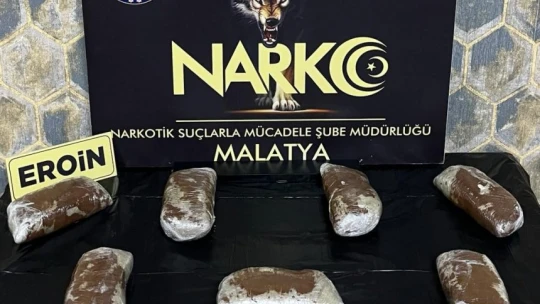 Yolcu otobüsünde 3 kilo 660 gram eroin yakalandı