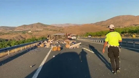 Elazığ yolunda feci kaza