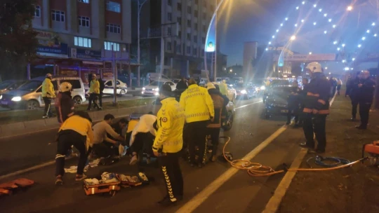 Yolun karşısına geçerken otomobilin çarptığı çocuk ağır yaralandı