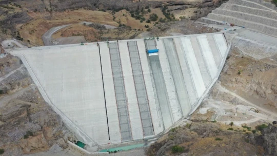 Yoncalı Barajı yapımı yıl sonunda tamamlanıyor