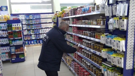 Malatya'da Market Denetimi