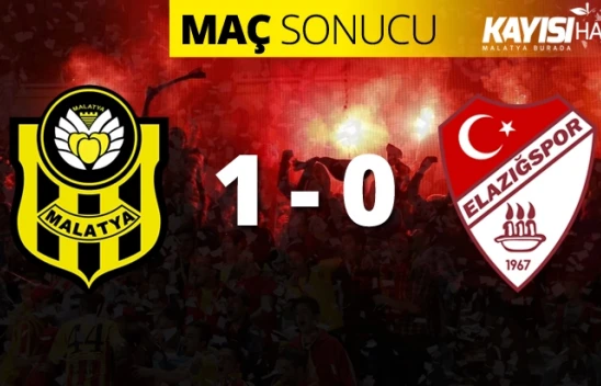 Evkur Yeni Malatyaspor 1 - 0 Elazığspor