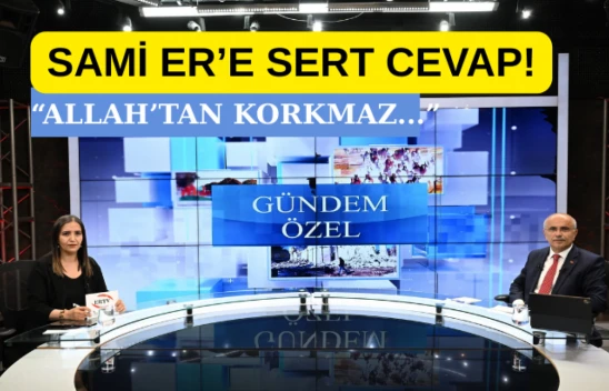 Sami Er'e sert cevap