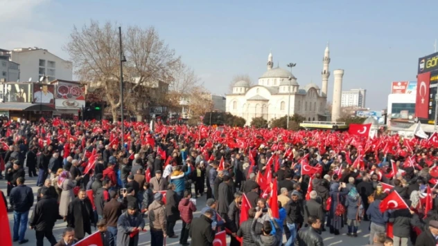Galeri: Malatya, teröre karşı tek yürek oldu