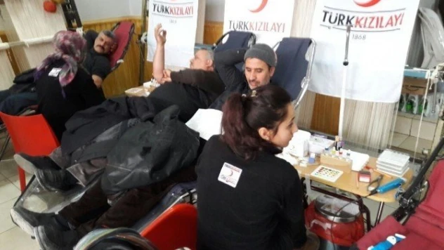 Battalgazi ilçesinde kan bağışı kampanyası