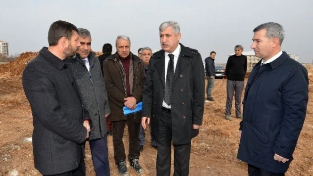 Polat, imar yolu çalışmalarını inceledi