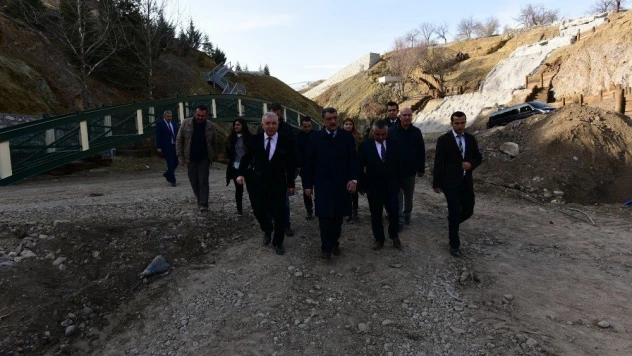 İspendere içmelerinde çalışmalar devam ediyor