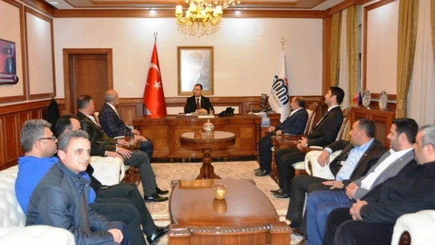 Vali Toprak MÜSİAD'ın yeni yönetimine başarılar diledi