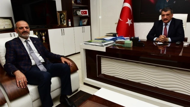 MÜSİAD Şube Başkanı Kalan'dan Gürkan'a ziyaret