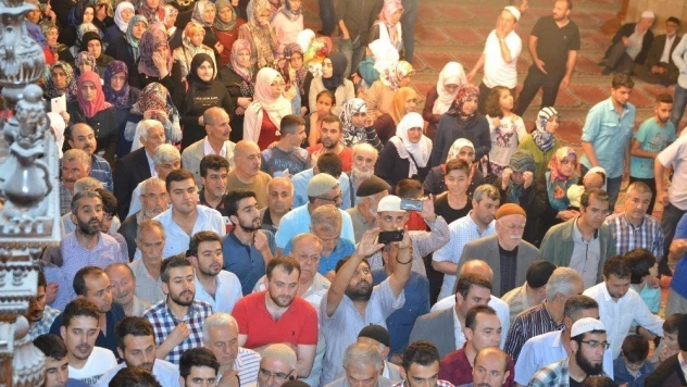 Malatya'da Sakal-ı Şerif izdihamı