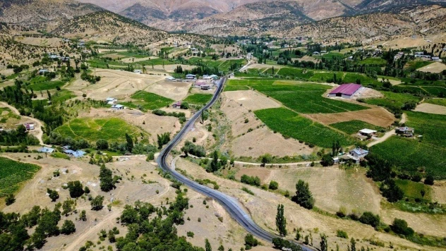 Doğanşehir'in grup yolu asfaltlandı