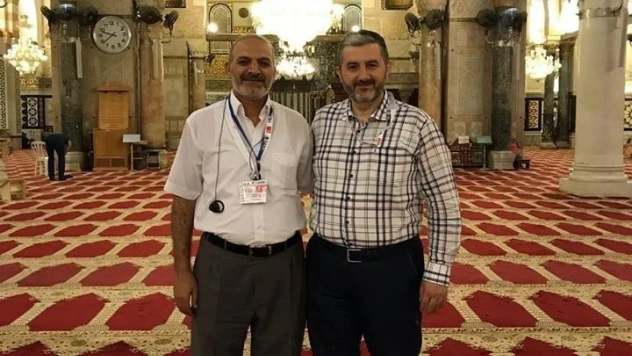 MÜSİAD Şube Başkanı Kalan Mescid'i Aksa için Kudüs'e gitti