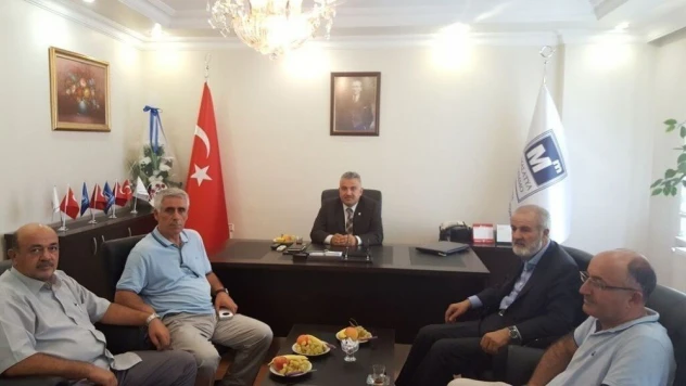 MTSO Başkan adayı Namık Şahin seçim çalışmalarını sürdürüyor