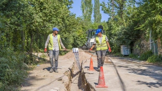 MASKİ Konak'da çalışmalarını sürdürüyor