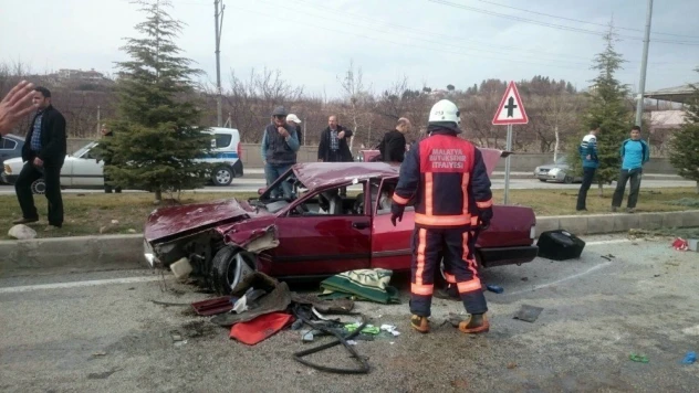 Malatya'da kaza: 4 yaralı