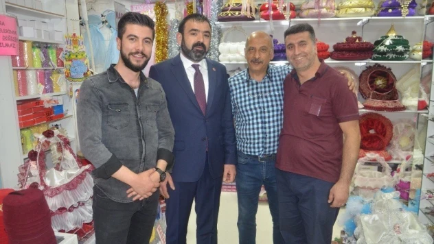 MHP'li Gören, esnaf ziyaretlerini sürdürüyor