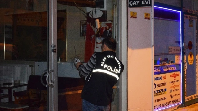 İş yerine silahlı saldırı!