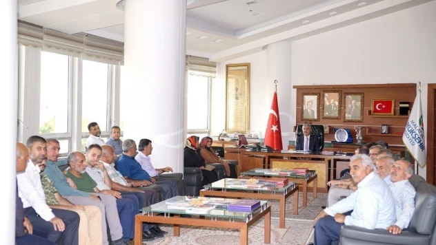 Yeşilyurt AK Parti heyetinden Başkan Polat'a ziyaret