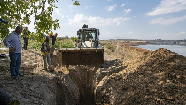 Hasırcılar'daki altyapı çalışmasında sona gelindi