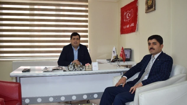AK Partili İnce İHA'yı ziyaret etti