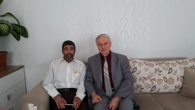 Abacı'dan Karaaslan'a geçmiş olsun ziyareti