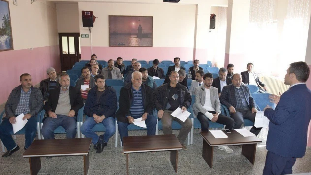 Palu'da çiftçiler, hibe desteği konusunda bilgilendirildi