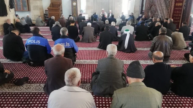 Şehit polis için mevlid okutuldu