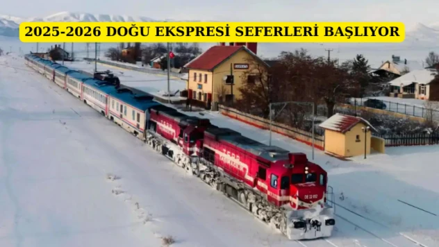 2025-2026 Doğu Ekspresi seferleri başlıyor