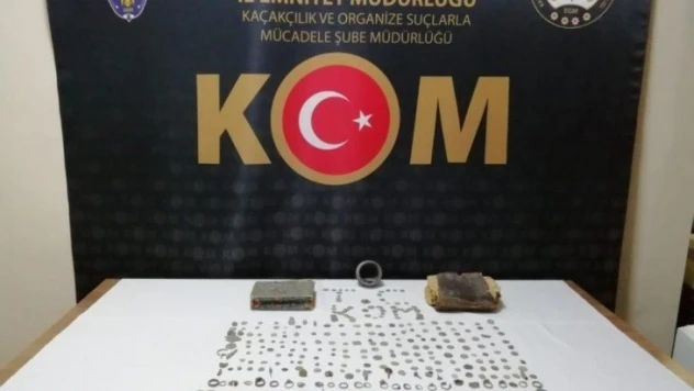 413 adet tarihi sikke ele geçirildi