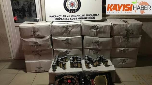 Adıyaman'da kaçak içki operasyonu